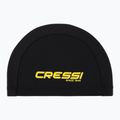 Cressi Tago black/yellow swimming cap
