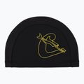 Cressi Tago black/yellow swimming cap 2