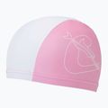 Cressi Tago pink/white children's swimming cap 2