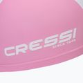 Cressi Tago pink/white children's swimming cap 3