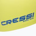 Children's swimming cap Cressi Tago lime/blue 3