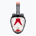 Children's full-face snorkelling mask Cressi Kiddy Full Face Jr black/clear/red