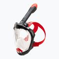 Children's full-face snorkelling mask Cressi Kiddy Full Face Jr black/clear/red 2