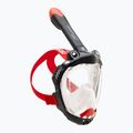 Children's full-face snorkelling mask Cressi Kiddy Full Face Jr black/clear/red 3