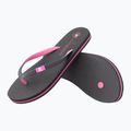 Women's flip-flops Cressi St Tropez black/fuchsia 2