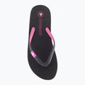 Women's flip-flops Cressi St Tropez black/fuchsia 3