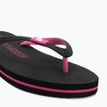 Women's flip-flops Cressi St Tropez black/fuchsia 7