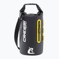 Waterproof bag Cressi Ocelot Dry Bag 10 l black/yellow