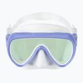 Women's diving mask Cressi Honey 420 UV white/lilac/blue/orange 2