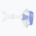 Women's diving mask Cressi Honey 420 UV white/lilac/blue/orange 3