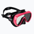 Women's diving mask Cressi Honey 420 UV black/fuchsia/blue/orange