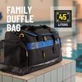 Bag Cressi Olimpia Pool Family Duffle 45 l black/blue 10