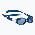 Women's swim goggles Cressi Flash blue metal/white smoked