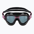 Swim mask Cressi Cobra black/black/pink smoked 2