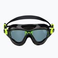 Swim mask Cressi Cobra black/black/lime smoked 2