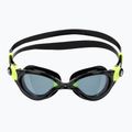 Swim goggles Cressi Flash black/lime smoked 2
