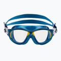 Children's swim mask Cressi Mini Cobra blue/yellow 2