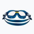 Children's swim mask Cressi Mini Cobra blue/yellow 4
