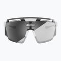 SCICON Aerowatt white gloss/scnpp photocromic silver cycling glasses EY37010800 3