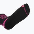 Ski socks Mico Heavy Weight Superthermo Primaloft Merino Ski nero fucsia 4
