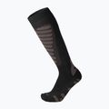 Ski socks Mico Heavy Weight Superthermo Primaloft Merino Ski nero grigio