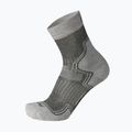 Mico Light Weight Extra Dry Hike Crew light grey trekking socks CA03069