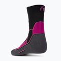 Women's trekking socks Mico Medium Weight Crew Hike Extra Dry grey-pink CA03022 2