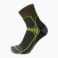 Mico Light Weight X-Performance Hike Crew grey-green trekking socks CA03071 6