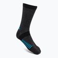 Mico Medium Weight Crew Outdoor Tencel trekking socks navy blue CA01550