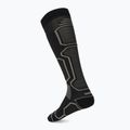 Ski socks Mico Medium Weight Warm Control Ski nero grigio 2