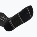 Ski socks Mico Medium Weight Warm Control Ski nero grigio 4