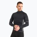 Men's thermal active sweatshirt Mico M1 Mock Neck nero