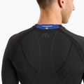 Men's thermal active sweatshirt Mico Odor Zero Round Neck nero 3