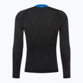 Men's Mico Odor Zero Mock Neck thermal T-shirt black IN01451 7