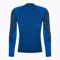 Men's Mico Warm Control Round Neck thermal T-shirt blue IN01850 5