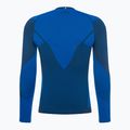 Men's Mico Warm Control Round Neck thermal T-shirt blue IN01850 6