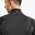 Men's Mico Warm Control Zip Neck thermal T-shirt black IN01852 4