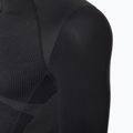 Men's Mico Warm Control Zip Neck thermal T-shirt black IN01852 8