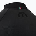 Men's Mico Warm Control Zip Neck thermal T-shirt black IN01852 9