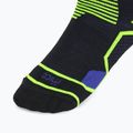 Ski socks Mico Medium Weight Warm Control Ski nero/giallo fluo 3