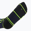 Ski socks Mico Medium Weight Warm Control Ski nero/giallo fluo 4