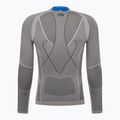Men's thermal active sweatshirt Mico Odor Zero Mock Neck grigio 6
