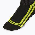 Ski socks Mico Light Weight Odor Zero X-Static Ski antracite/giallo fluo 3