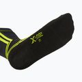 Ski socks Mico Light Weight Odor Zero X-Static Ski antracite/giallo fluo 4