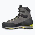 Men's high alpine boots SCARPA Manta Tech GTX shark/lime 10