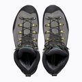 Men's high alpine boots SCARPA Manta Tech GTX shark/lime 12