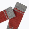 Ski socks Nordica Uni 2.0 2 pairs grey/red+black/red 6