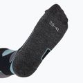 Women's ski socks Nordica High Performance 3.0 black/lichen blue/white 4