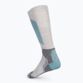Children's ski socks Nordica Tech Junior grey/lichen blue/cool grey 2