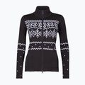 Women's Newland Guenda Full Zip thermal sweatshirt black/white